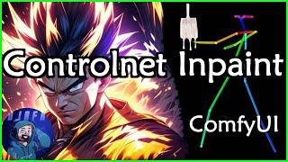 Better Inpaint with Controlnet, ComfyUI Workflow Howto