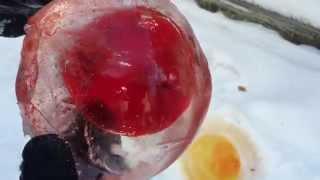 How To Make Ice Marbles ~ Incredible Science