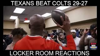 JOE MIXON GETS GAME BALL AFTER WIN vs COLTS) LOCKER ROOM REACTION) Capture Da Moment!