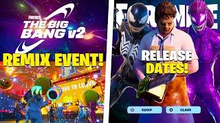 Fortnite NEW Update! (Big Bang REMIX Event, November Content LEAKS)