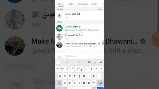 money earning tricks || telegram earning bot #shorts