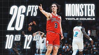 Josh Giddey HUGE TRIPLE-DOUBLE as Bulls WIN