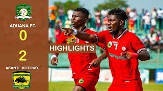 ADUANA FC 0-2 ASANTE KOTOKO || HIGHLIGHTS || HD QUALITY||GHANA PREMIER LEAGUE MD12 - GLOBE SPORTS TV