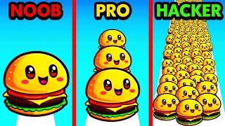 FOOD RUN NOOB vs PRO vs HACKER