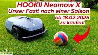 HOOKII Neomow X Mähroboter UPDATE nach einer Saison zum Verkaufsstart am 18.02.2025!