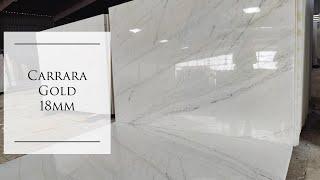 Rich Italian Look Indian Carrara Gold Marble 18mm @Asian Marbles Kishangarh