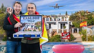 Uber Driver Wins £330.000 House In Spain And Cannot Contain Himself!