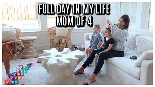 SPEND THE DAY WITH ME | MOM OF 4 DAY IN THE LIFE | Tara Henderson