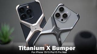 Titanium X Bumper For iPhone 15/15 Pro/15 Pro Max