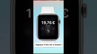 Pay : payer avec Apple Watch