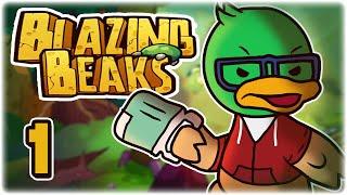 NUCLEAR BIRD GUNGEON!! | Let's Play Blazing Beaks | Part 1 | PC Gameplay HD