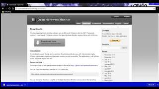 How to install Open Hardware Monitor