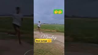 Long jump 19 feet kar Diya!#challenge #trending #biharpolice #army #motivation