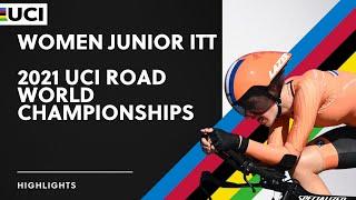 Women Junior ITT Highlights | 2021 UCI Road World Championships