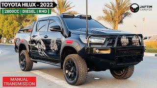 TOYOTA HILUX 2022 2.8L DIESEL ENGINE | DOUBLE CABIN RHD PICKUP COMPLETE REVIEW