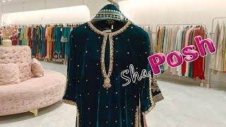 Sha Posh Fancy Dresses 2024 ️ Sha posh new velvet Suit ️ / sha posh new winter collection 2024