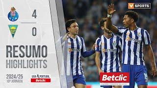 Resumo: FC Porto 4-0 Estoril (Liga 24/25 #10)