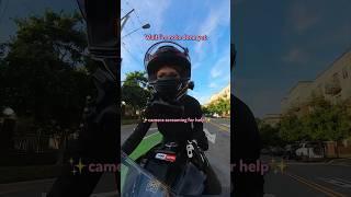 Almost lost my Insta360 X3  Horns from @helmetflair #aprilia #motorcycles #bike #bikergirl