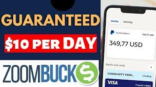 GUARANTEED  Way To Make $10+ Daily Online Playing ▶️ GAMES - Zoombucks.