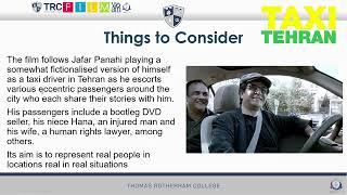 Introduction to Taxi Tehran | EDUQAS A Level Film Studies | Component 2 Section A: Global Film