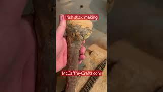 How to make a walking stick #handmade #ireland ##walkingstick