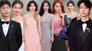 Zhao Liying, Wang Yibo and famous Chinese stars on the red carpet 37th China Golden Rooster Awards