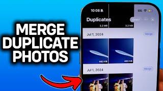 iPhone 16 Pro Max - How To Merge  Delete Duplicate Photos