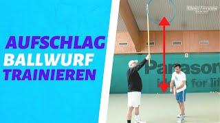 Tennis Aufschlag Ballwurf verbessern | MeinTennisGame und Tenniswarrior