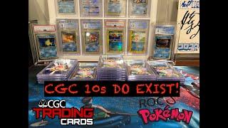 CGC Grading Pokemon Return - WE DID IT! PERFECT 10s!