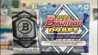 2024 Bowman Draft Sapphire Edition, SSP Pearl Pack, & $500 Buyback Mixer