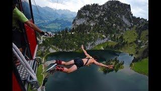 Bungee Jumping Interlaken Switzerland at Stockhorn