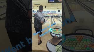 I went went back to one handed bowling! Great move I think 