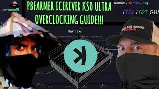 NEW! Iceriver KS0 Ultra Kaspa ASIC Overclocks from PBFARMER! (KS0 Pro giveaway!)