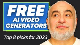 8+ Best free AI video generator Tools Of 2023 AI video editors