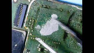 reballing and remover of dead MTK CPU