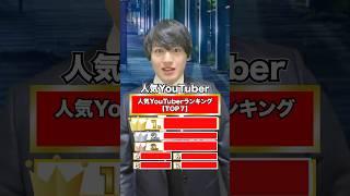 人気YouTuberランキング知ってた…?? #YouTuber #ランキング #人気YouTuberランキング