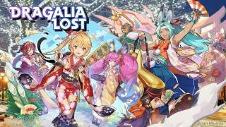 Kimono units out of nowhere! Going over Kimono Elli and Luca! Dragalia Lost