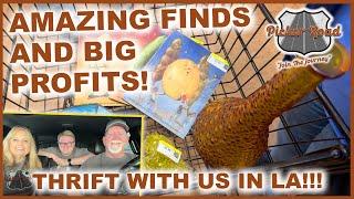 AMAZING FINDS AND BIG PROFITS!!! THRIFT WITH US IN LA!!! Join the Journey with Picker Road!