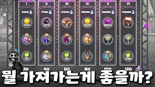 6월 클랜게임 보상! 뭐가 좋을까?