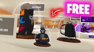 NEW FREE COSMETICS | How to get the Gorilla Tag MERCH Cosmetics...