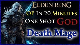 OP Early Mage One Shot God | Best Elden Ring Early Mage Start  w/ Death's Poker +9