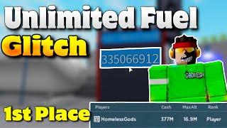 I DISCOVERED A INFINITE FUEL GLITCH *1ST PLACE* | 321 Blast Off Simulator (Roblox)