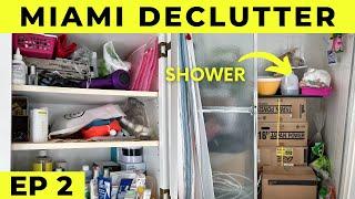 EXTREME Bathroom Declutter & Organization | MIAMI DECLUTTER Ep. 2