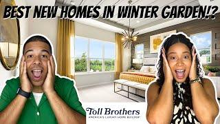 Winter Garden/ Orlando Homes for Sale in a BRAND NEW COMMUNITY! Full community and model homes tour!