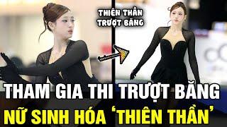 Nữ sinh 16 tuổi hóa 'THIÊN THẦN' trên sân trượt băng, sắc đẹp khiến bao người MÊ MẨN | TÁM TV