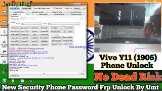 Vivo Y11 (1906) Password Frp Unlock By Umt/ New Security Phone Unlock 100% Dead Risk Free /new trick