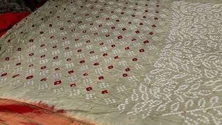 bandhani palace ,pure munia border paithani saree..with bandhej..9825409728