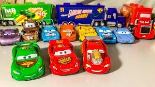 Looking for Disney Pixar Cars On the Rocky Road : Lightning McQueen, Mater, Dinoco McQueen, Mack