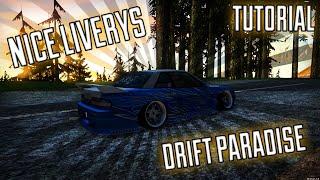 TuT - How to make nice liverys in car games?! (Drift Paradise etc.)