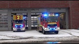 [Full LED kämpft sich durch Schnee] Löschzug BF Wuppertal FW 2